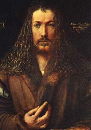 D&uuml;rer self-portrait